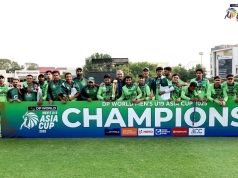 වයස 19න් පහළ ආසියානු කුසලානය පාකිස්ථානයට