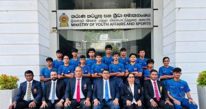 යොවුන් ලෝක ශූරතා මලල ක්රීඩා තරගාවලියට එක්වන ශ්රී ලංකා කණ්ඩායම දිවයිනෙන් පිටත් වෙයි